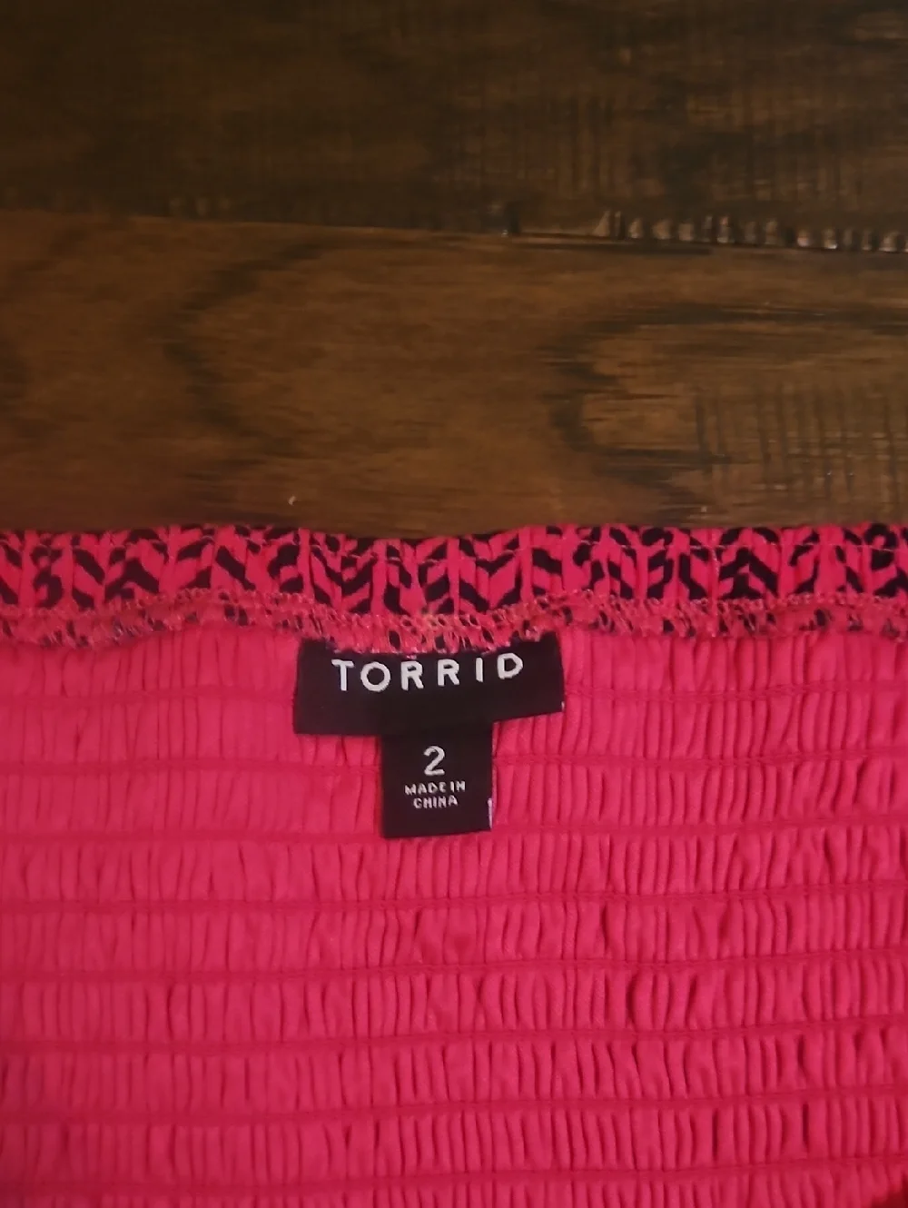 Pink Patterned Tank Top / Torrid - Picture 3 of 7